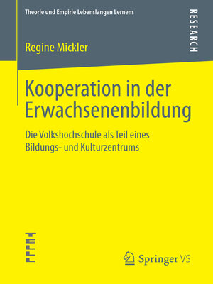 cover image of Kooperation in der Erwachsenenbildung